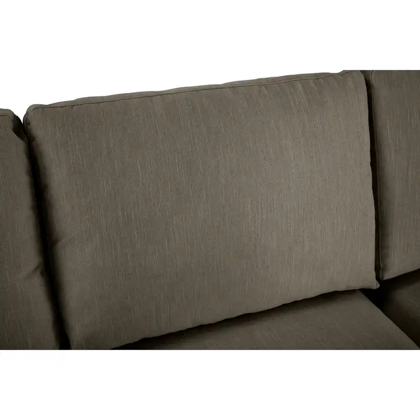6-sitssoffa Scandinavian Choice Ocean Lyx U-formad med Schäslong 395 cm inkl Fotpall