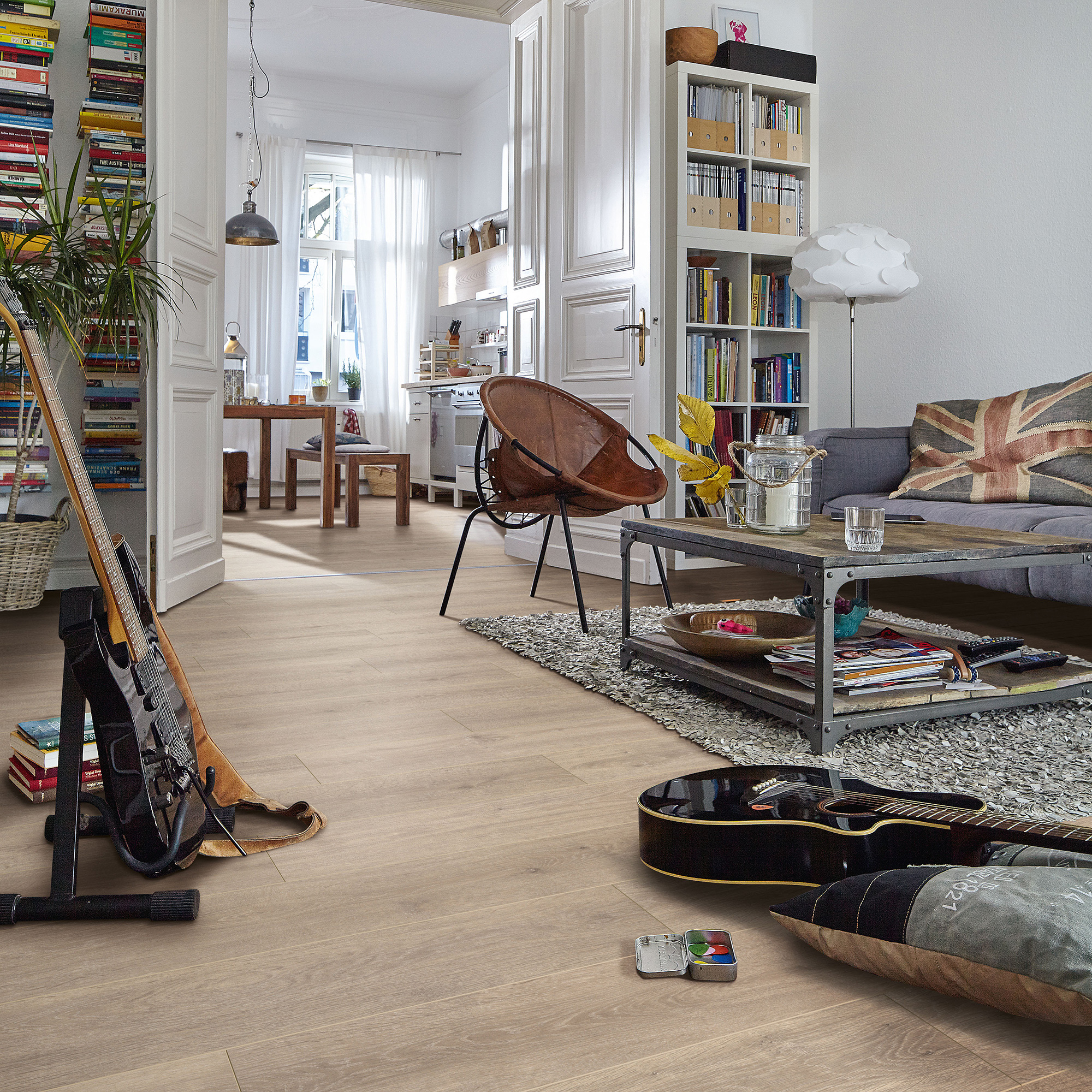 Laminatgolv MeisterDesign Laminate LD 150 Habanera Ek, 1-Stavs Golv
