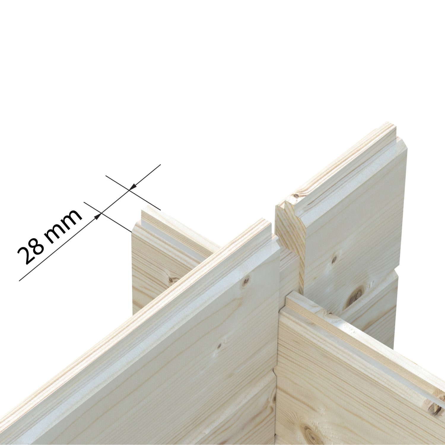 Förråd Palmako Jari 14,5 m2
