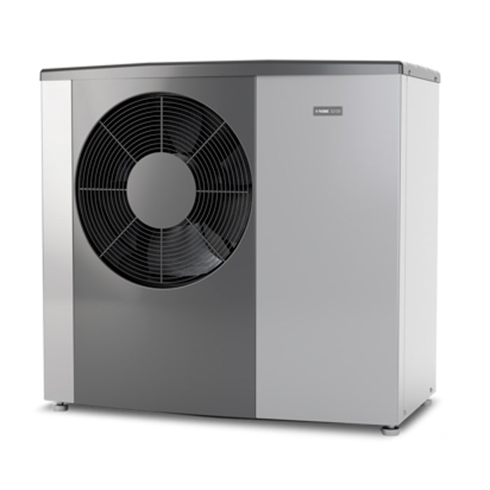 Luft-vattenvärmepump Nibe S2125-12 3x400V Utedel