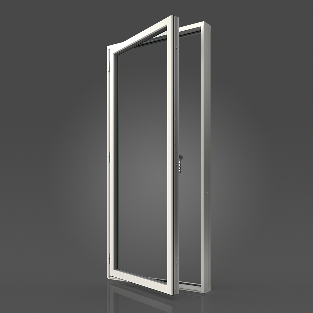 Fönsterdörr Elitfönster Elit Retro 3-Glas Helglasad Aluminium