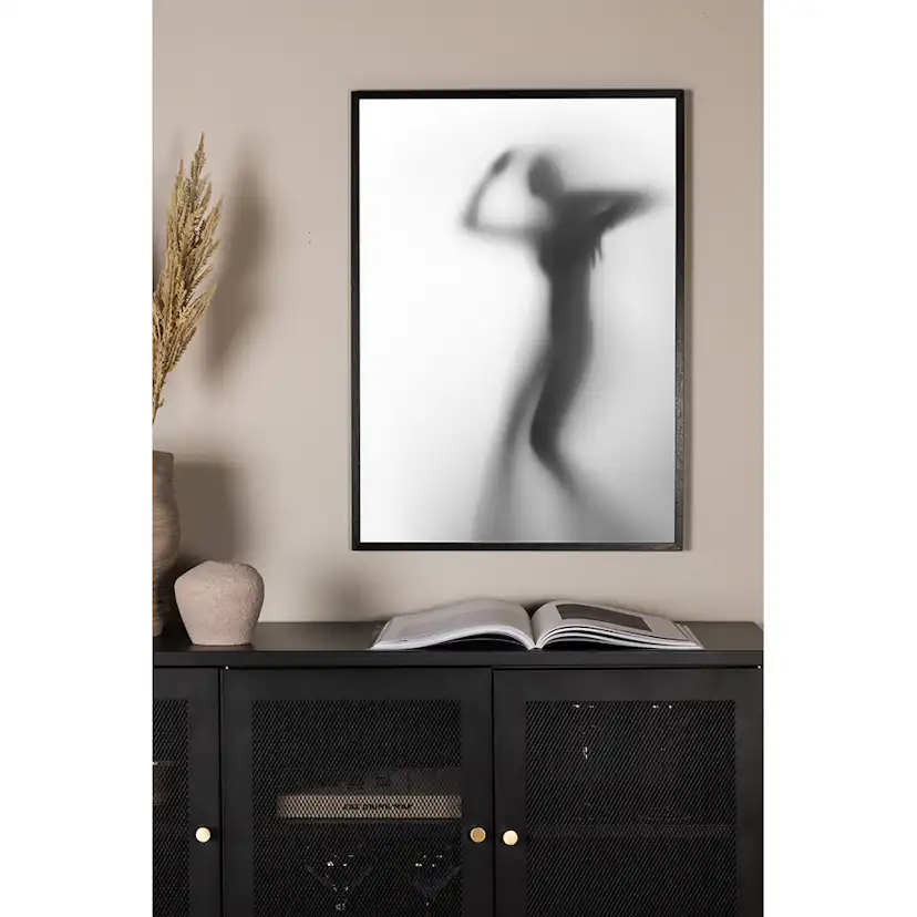 Posters Venture Home Manshade Svart/vit