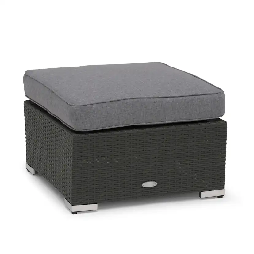 Loungebord / Divan Hillerstorp Madison i Konstrotting med Glas och Dyna