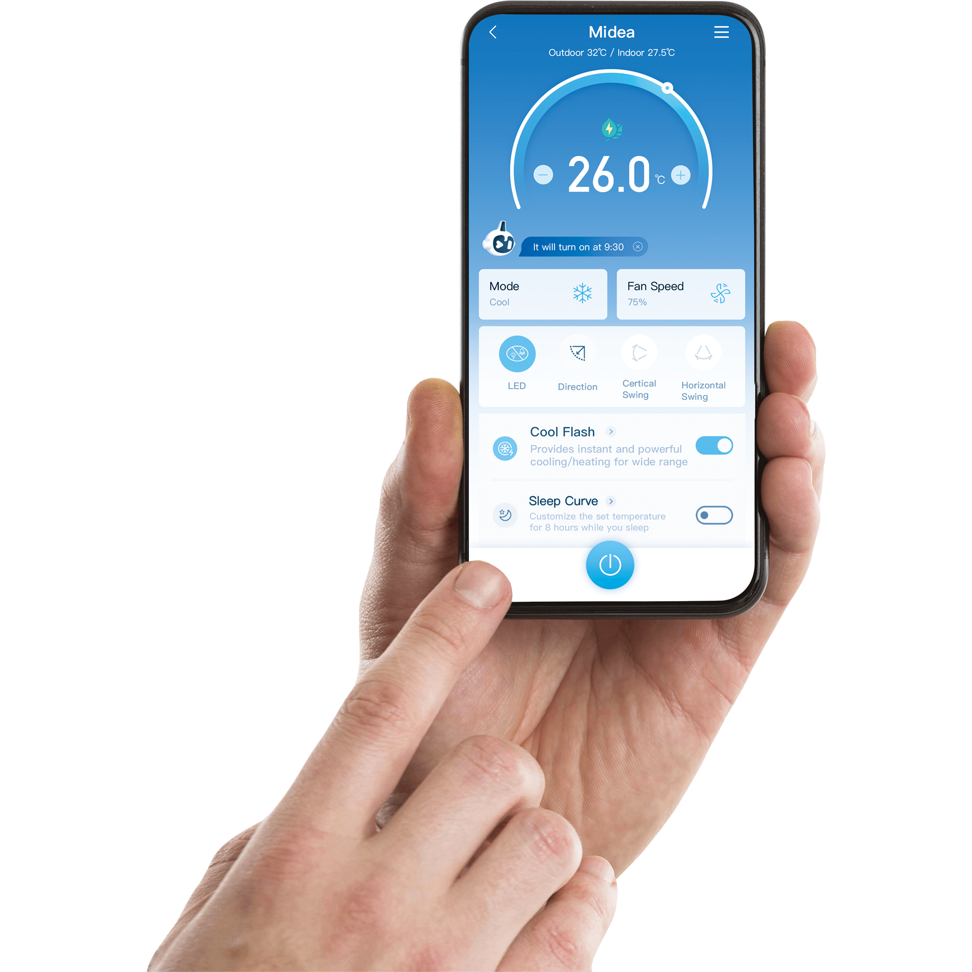 AC Midea Portasplit 8K
