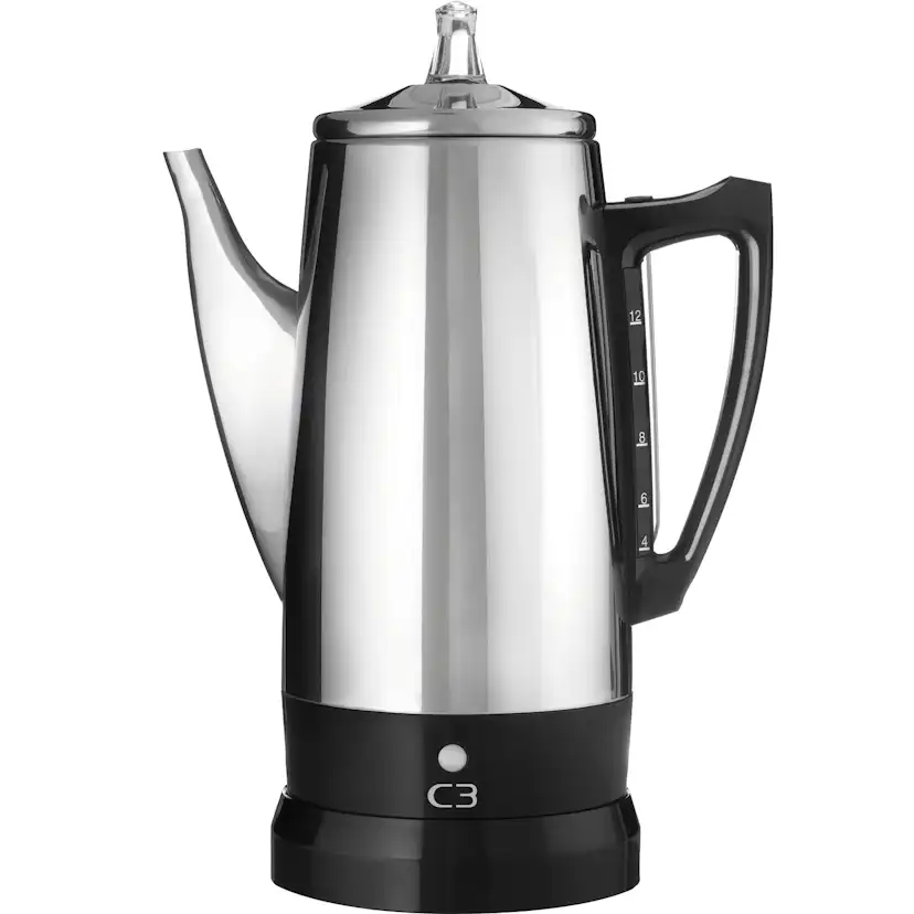 Perkolator Champion C3 Original Rostfri Stål 12kp