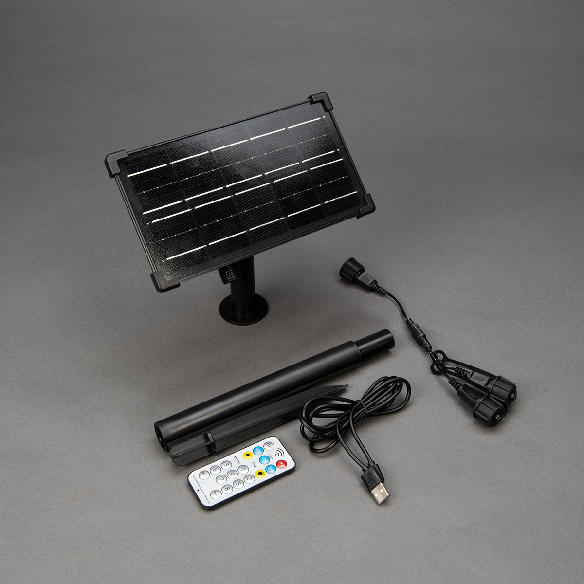 Solpanel Gnosjö Konstsmide Uppladdningsbar M