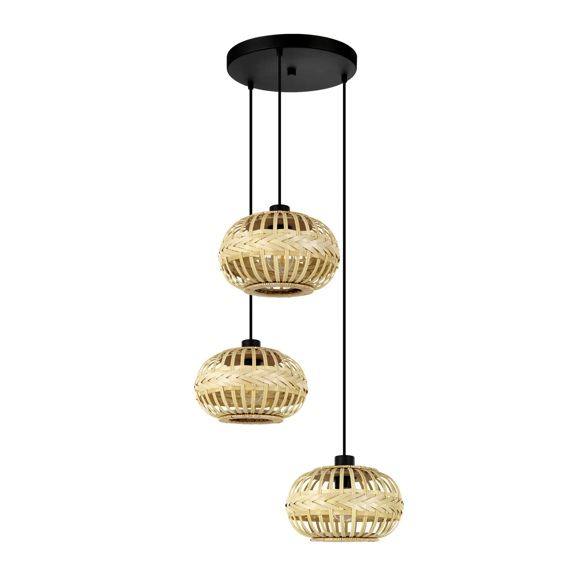 Taklampa Eglo Amsfield Rund med 3 Lampor
