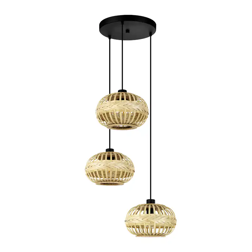 Taklampa Eglo Amsfield Rund med 3 Lampor