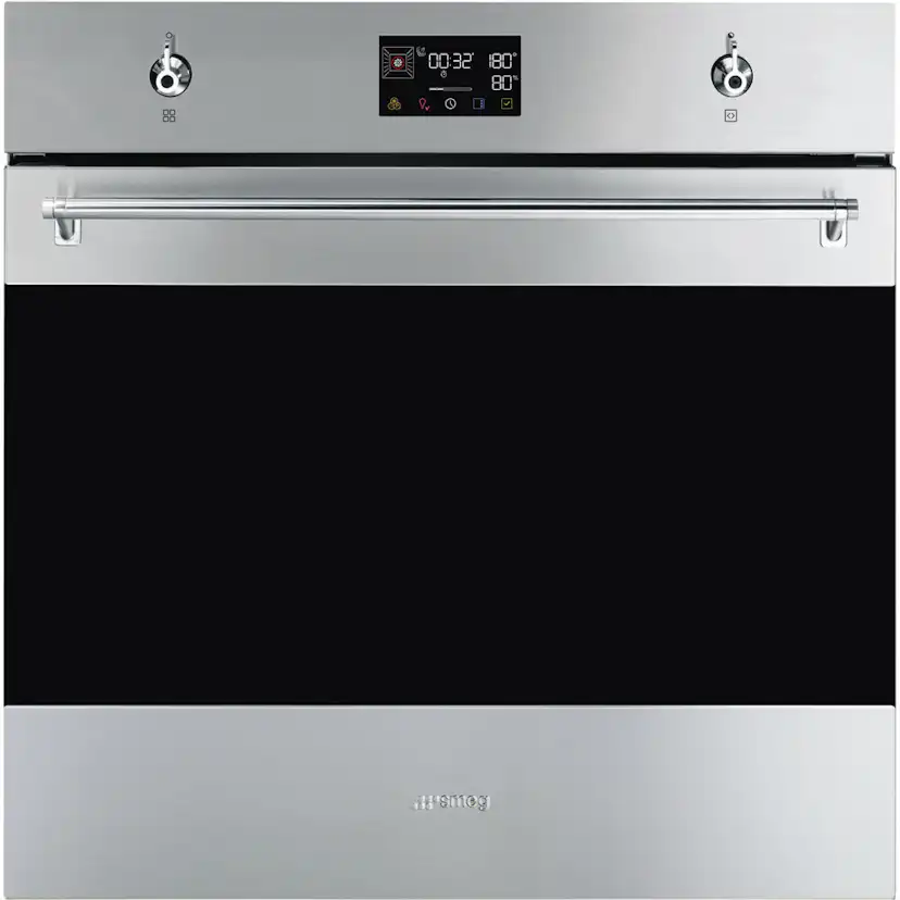 Ugn- och Mikropaket Smeg SO6302S3PX + SO4301M1X Ånga och Matlagningstermometer