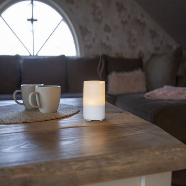 Luftfuktare och LED-lampa Star Trading Functional