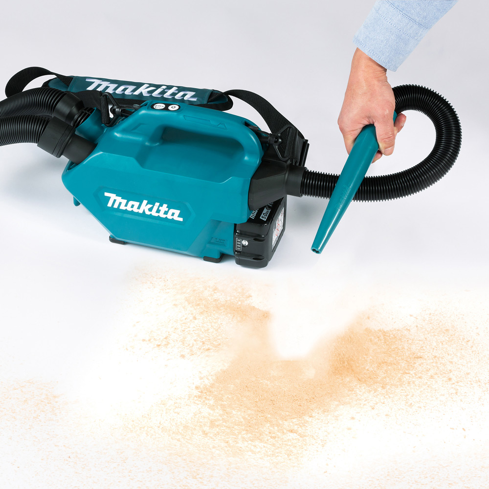 Grovdammsugare Makita DCL184Z 18V PRO Sladdlös Dammsugare 0,5L Utan Batteri