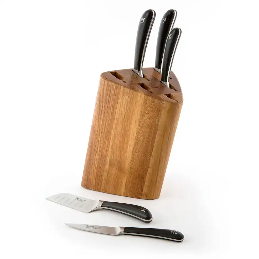 Knivblock Robert Welch Signature Prism Oak Set 7 Delar