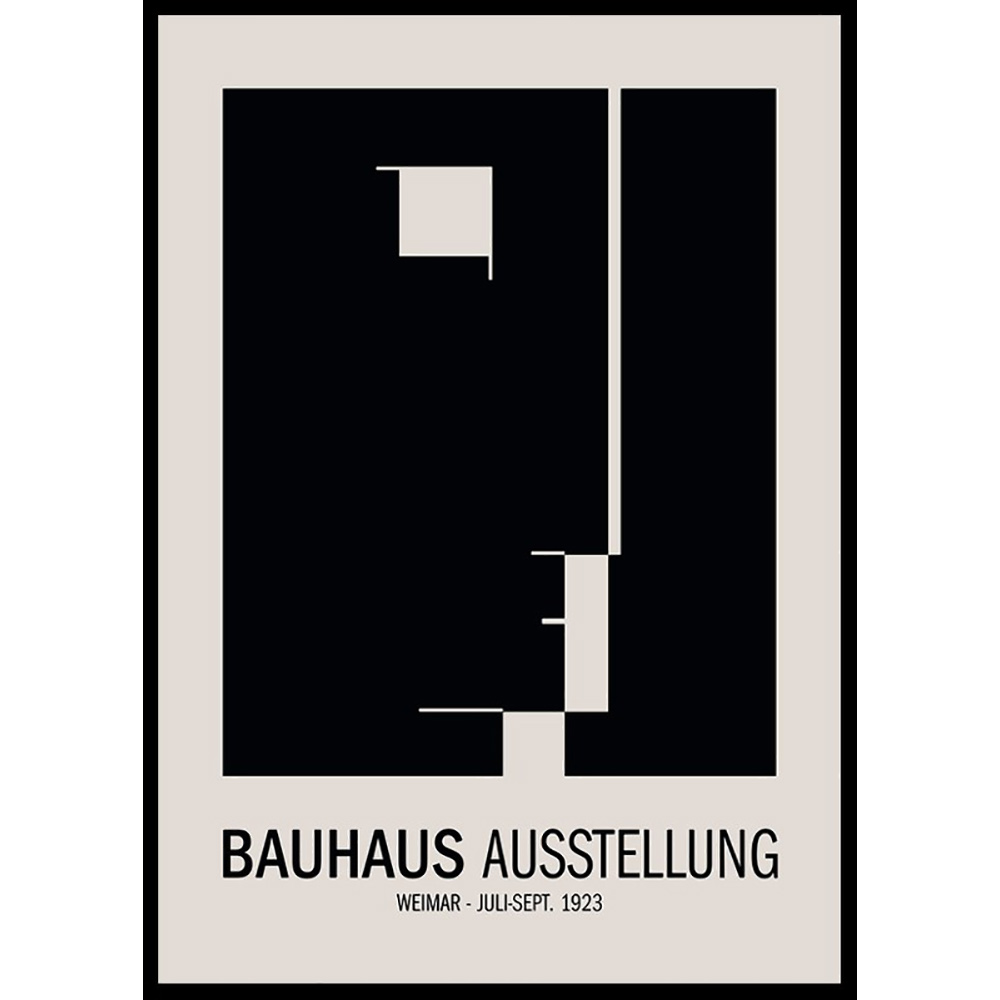 Poster Gallerix Bauhaus Ausstellung No3