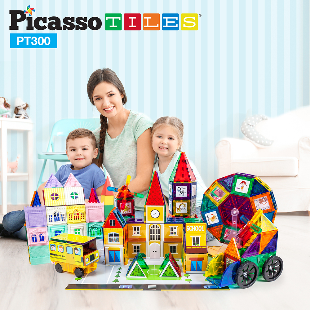 Magnetplattor Picasso Tiles 300 bitar