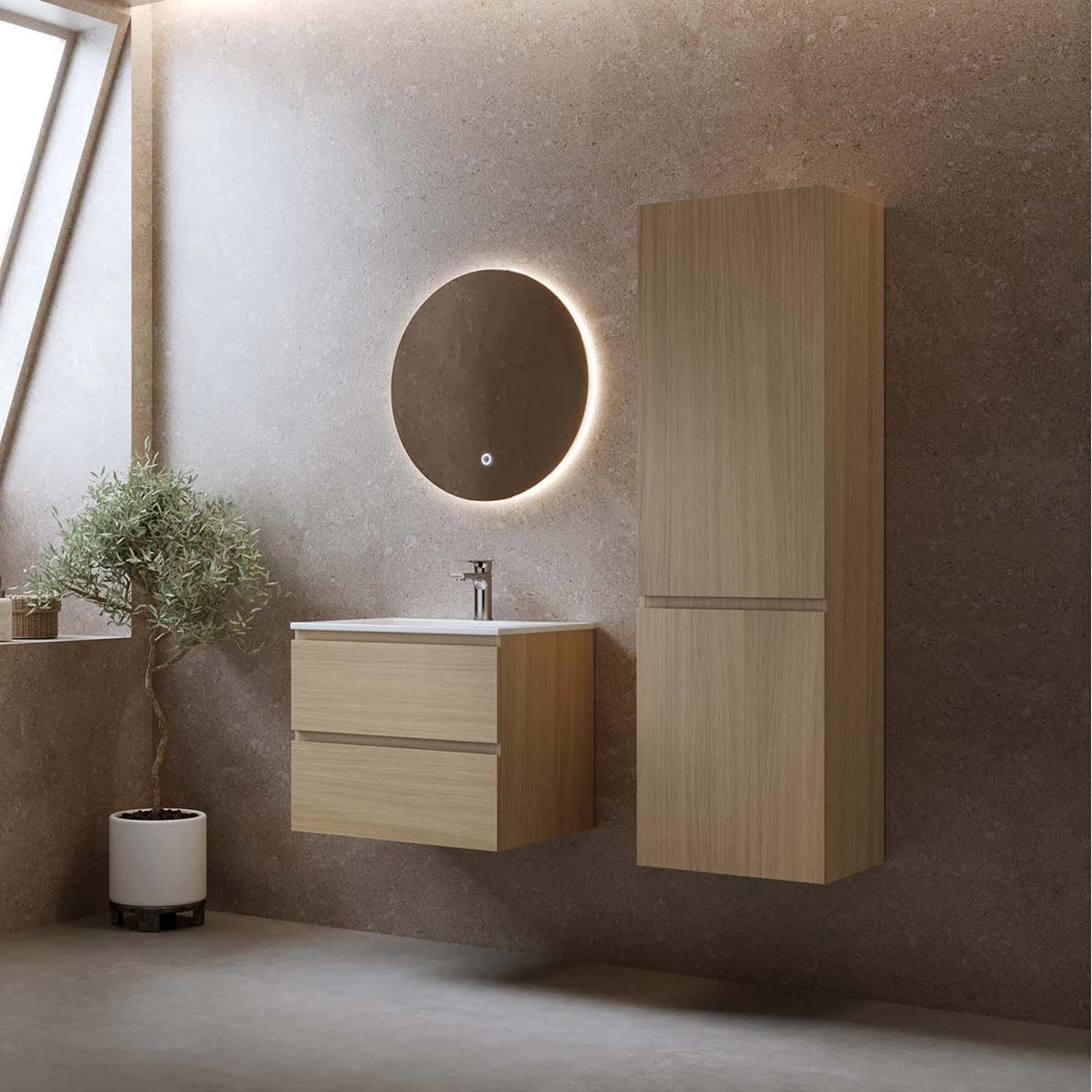 Högskåp Bathlife Eufori Ljus Ek