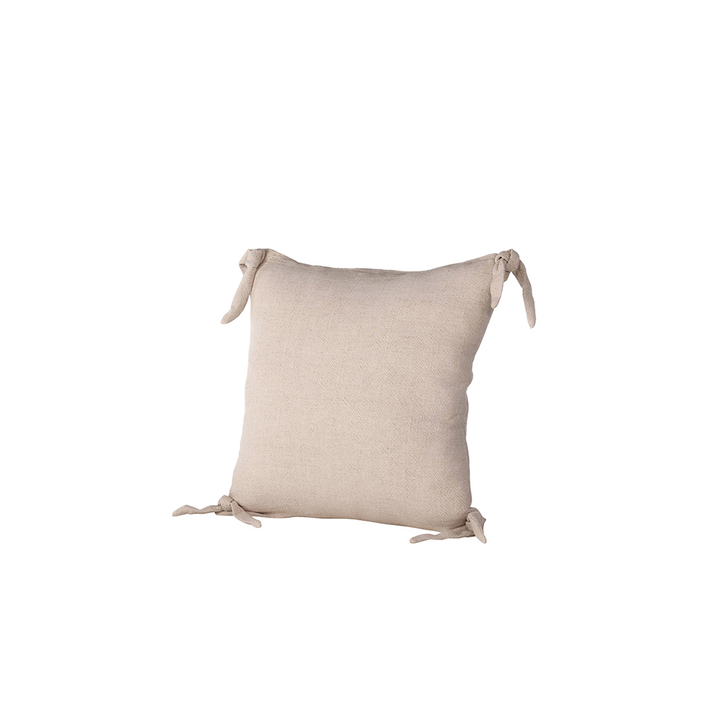 Nora Cushion Cover Linen Viscouse - Beige Beige
