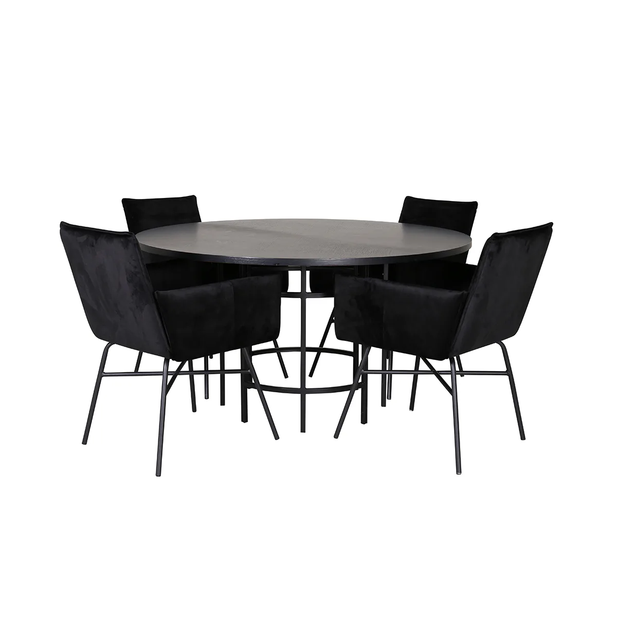 Matgrupp furniture/fashion Copenhagen Ø140 cm med 4 Petra Stolar