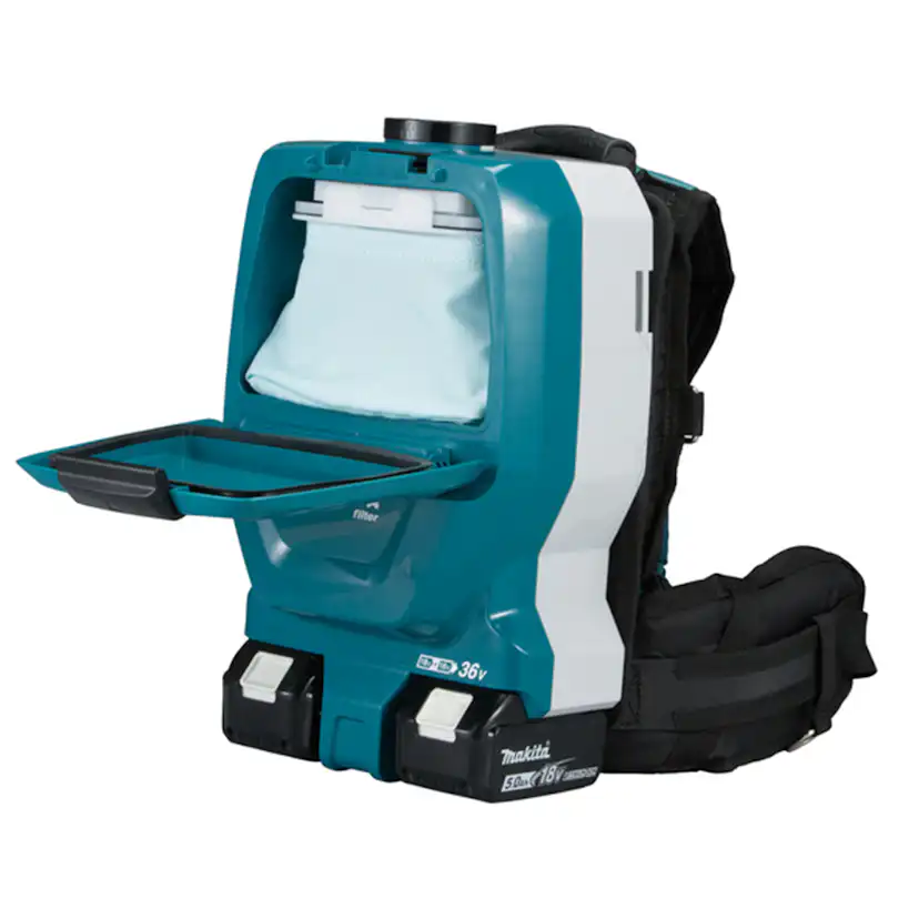 Ryggdammsugare Makita LXT DVC265ZXU Sladdlös Dammsugare Utan Batteri 2L