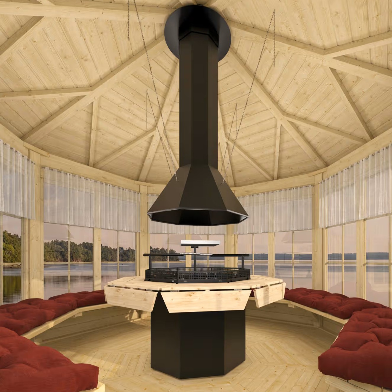 Lusthus Nordkapp.NU SOLBACKA 10m2