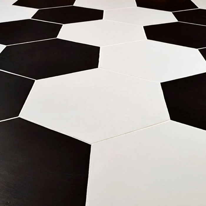 Klinker Konradssons Hexatile Blanco Vit 18x20 cm