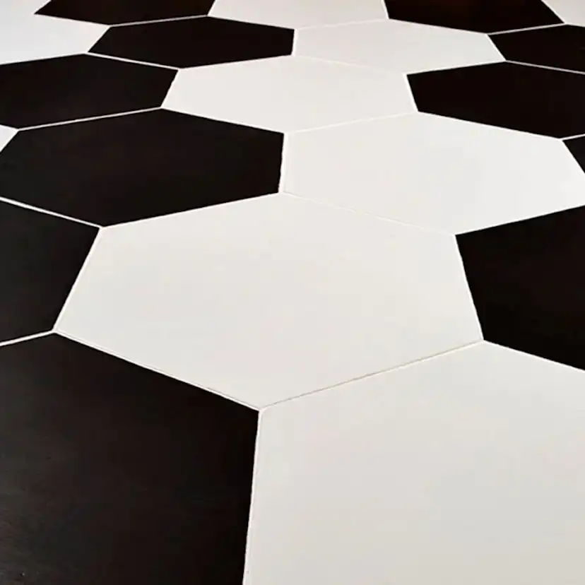 Klinker Konradssons Hexatile Blanco Vit 18x20 cm