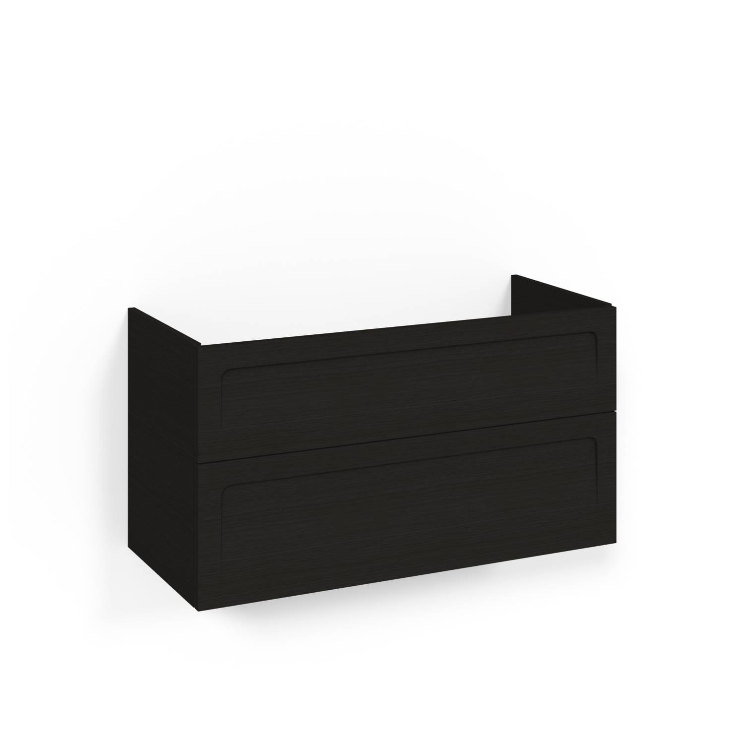 Crown Udel 100x45 Sv.Ek 2L Sha Bredd: 1000, Svart Ek