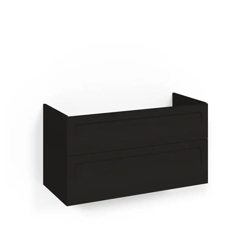 Crown Udel 100x45 Sv.Ek 2L Sha Bredd: 1000, Svart Ek