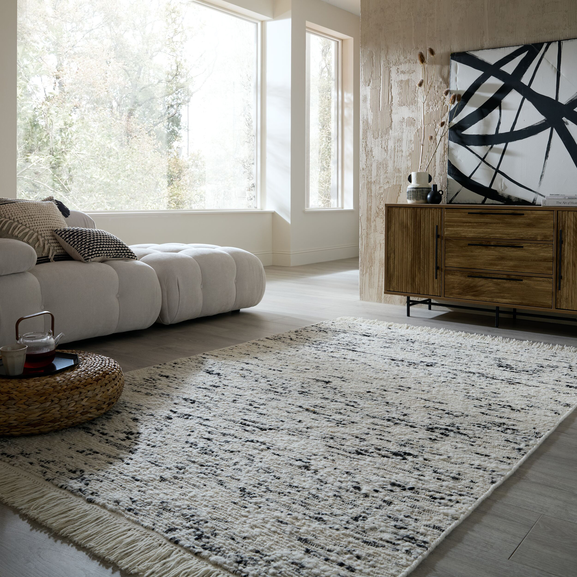Rektangulär Matta Flair Rugs Ellsa Wool