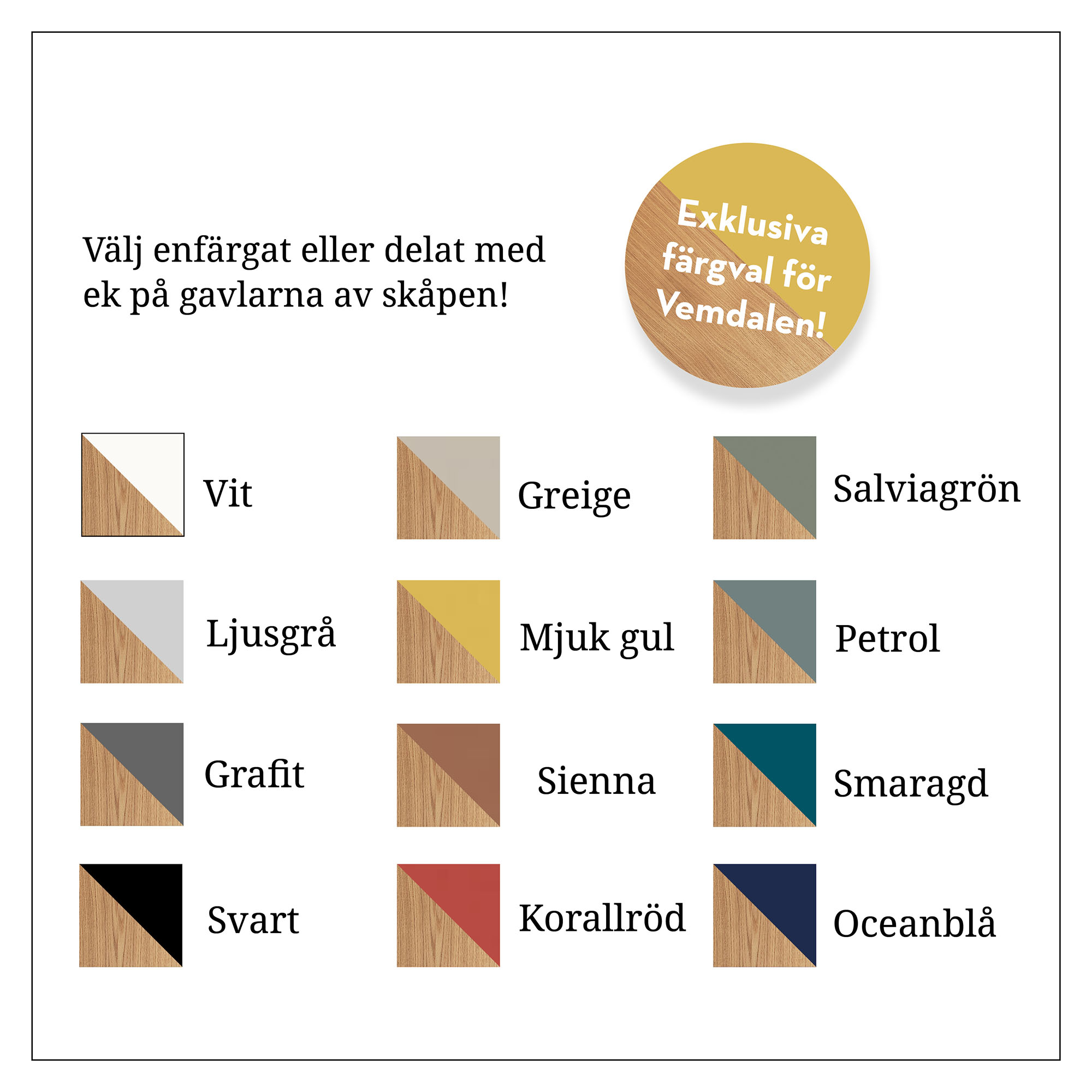 Högskåp Swebad Vemdalen 150 cm