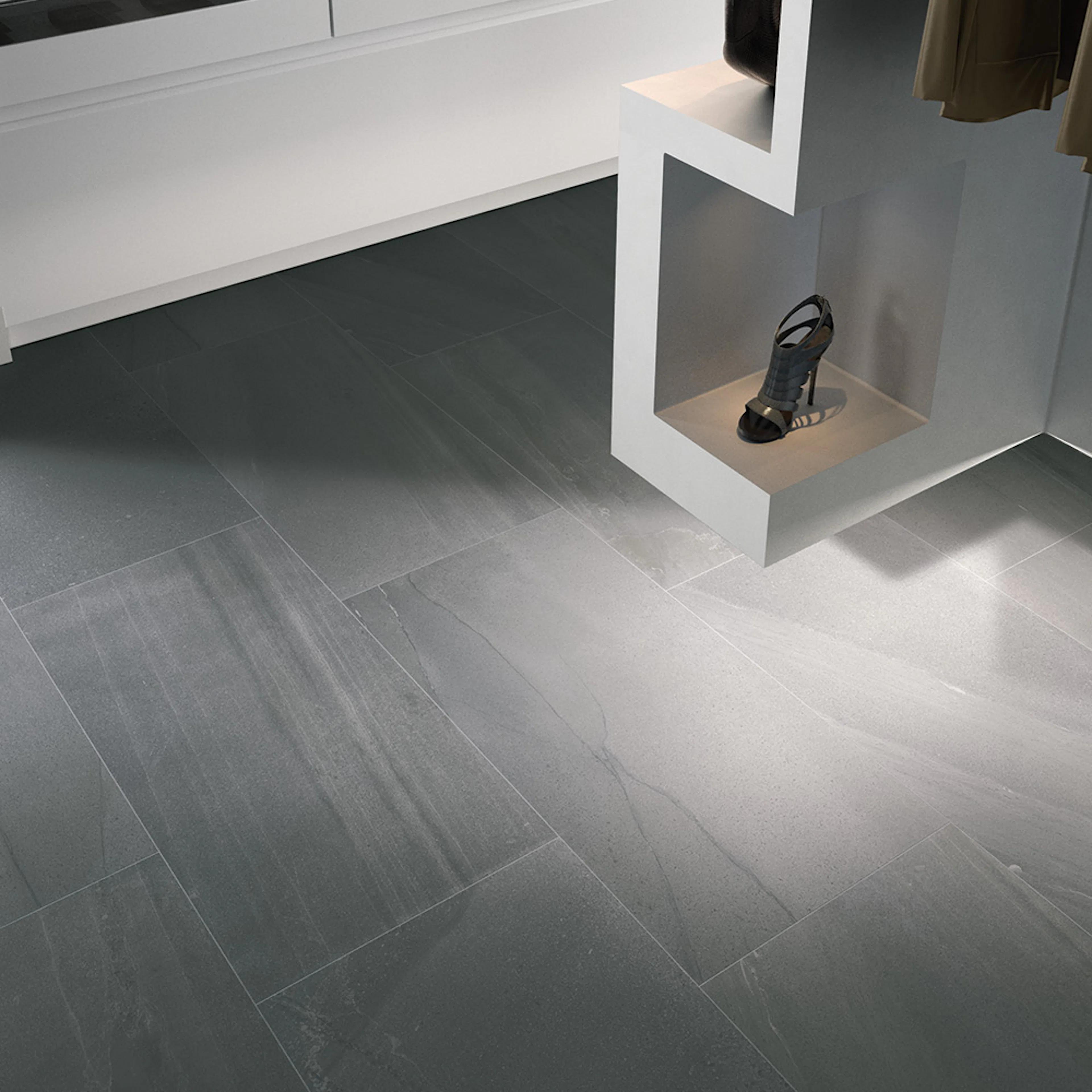 Klinker Konradssons Pietra Di Basalto Nero Svart 30x60 cm