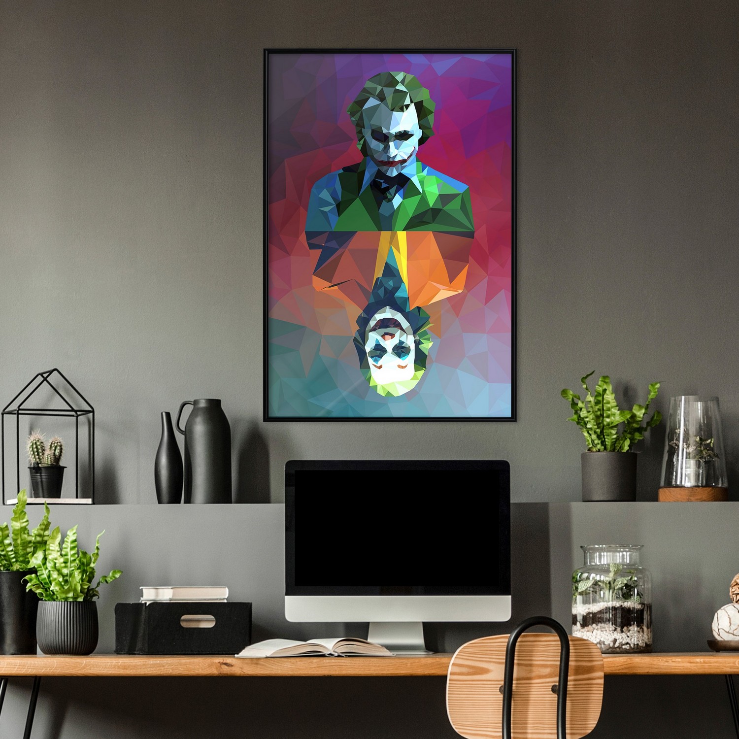 Poster Artgeist Affisch Reflection of Characters