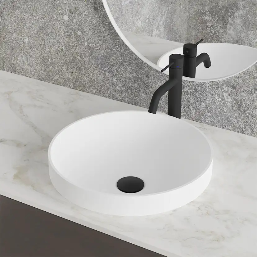 Tvättställsblandare Scandtap Steel Voyage Medium