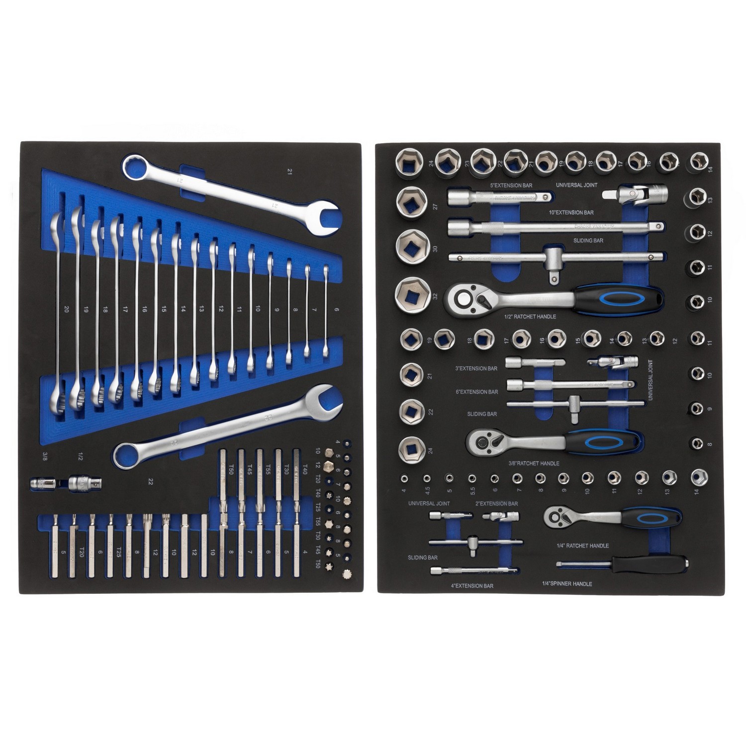 Verktygsvagn Timco Elite 7+1 ltk 275-delad med Verktyg