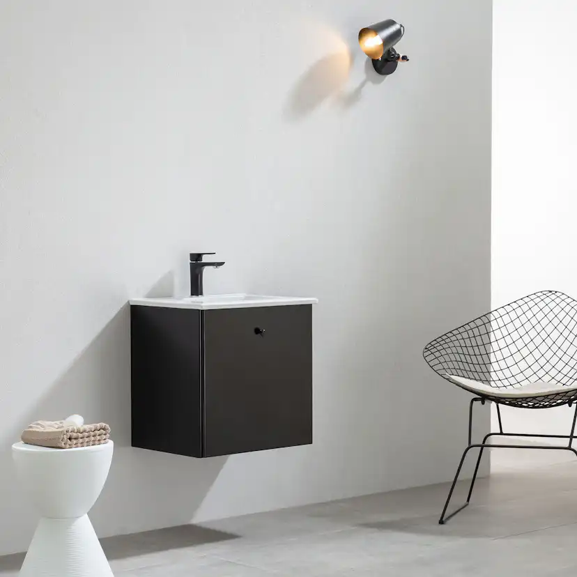 Tvättställsskåp Bathlife Fröjd Mattsvart