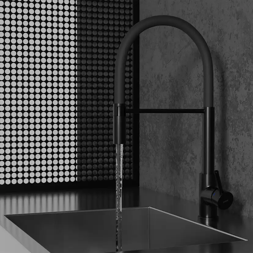 Köksblandare Scandtap Steel Pro Rostfritt Stål