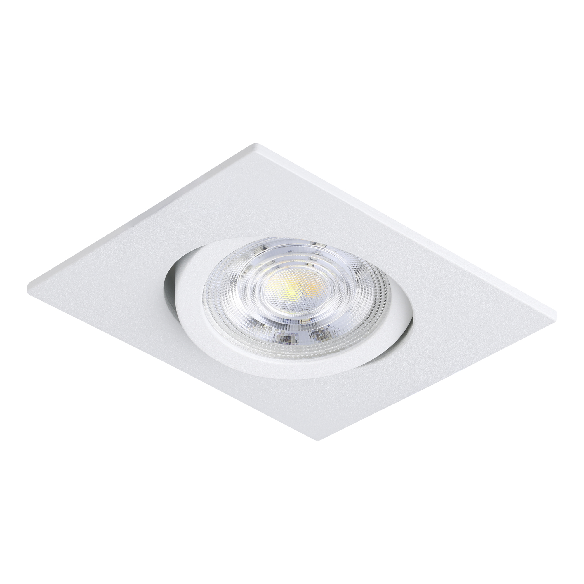 Infälld Lampa Eglo Saliceto Vit 88x88 mm 4000K