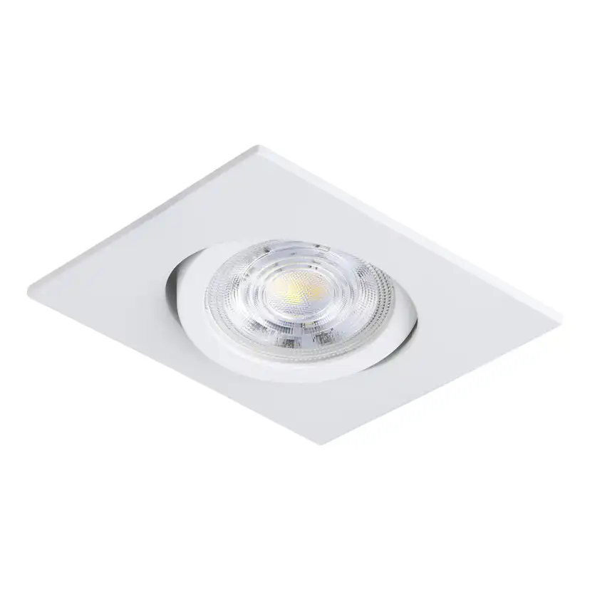 Infälld Lampa Eglo Saliceto Vit 88x88 mm 4000K