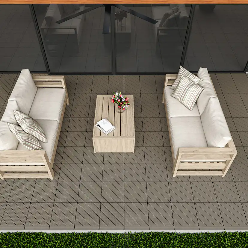 Golvplatta Hestraplattan Deck 45 Soft