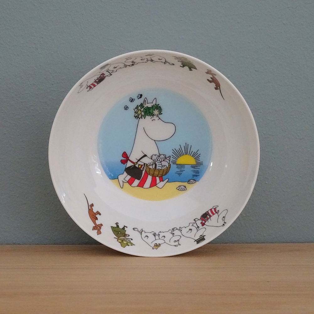 Barntallrik Rätt Start Mumin Djup Skärgård