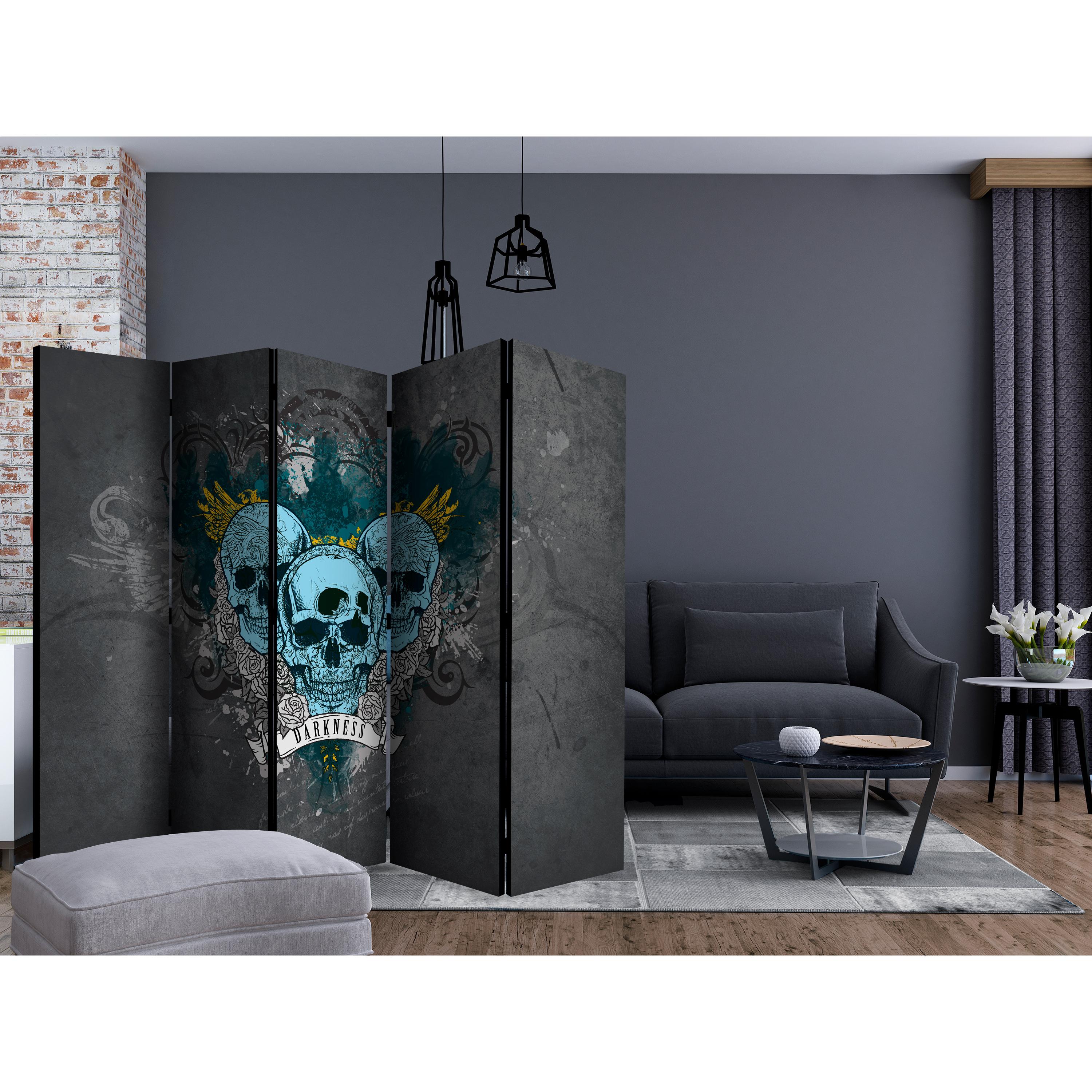 Rumsavdelare Skärmvägg Arkiio Darkness III 225x172 cm