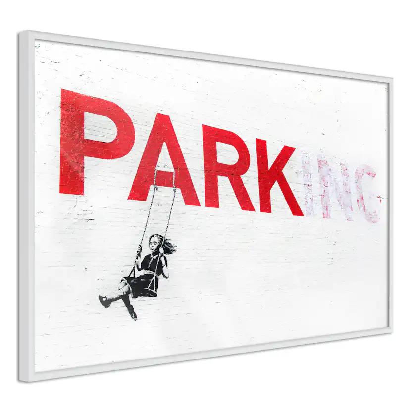 Poster Artgeist Affisch Park-ing
