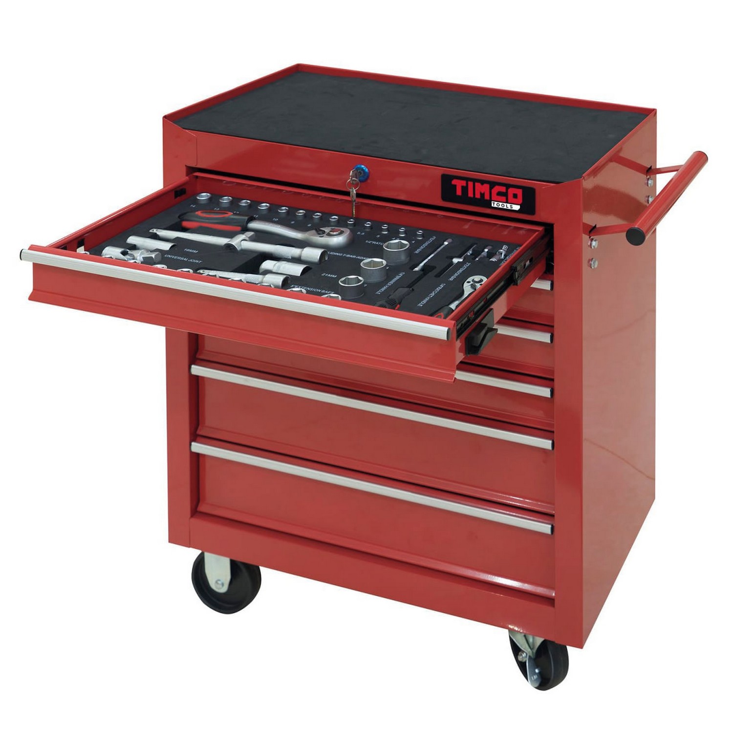 Verktygsvagn Timco 6 ltk 80-os med Verktyg