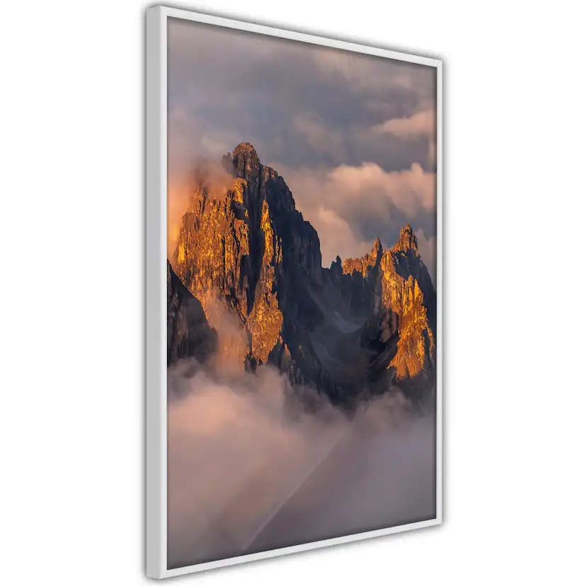 Poster Artgeist Affisch Mountains in the Clouds