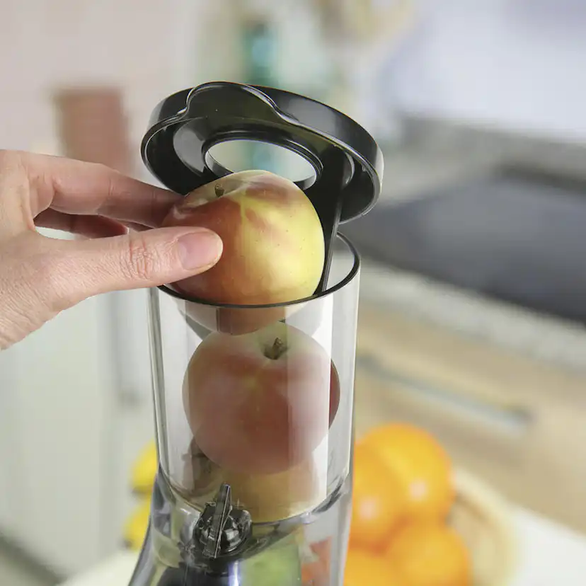 Slow Juicer BLACK+DECKER Borstat stål
