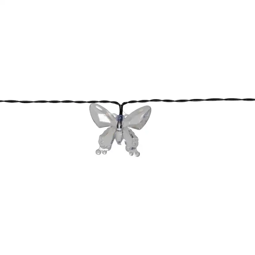 Solcells-Ljusslinga Star Trading Papillon