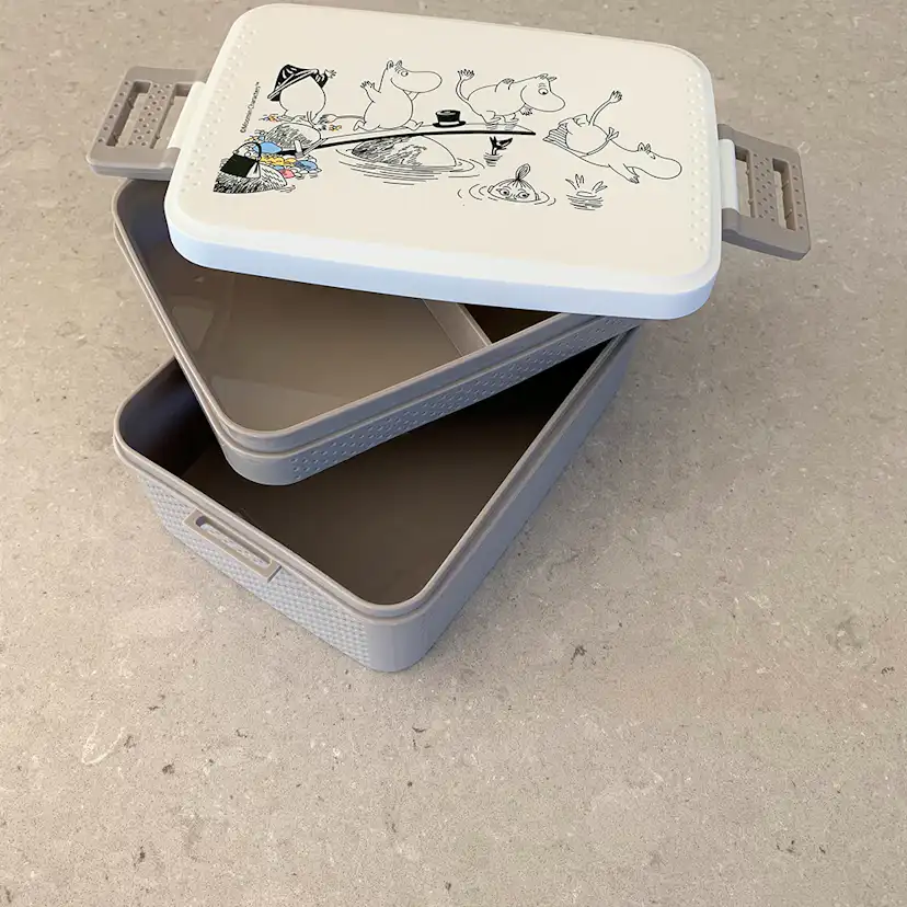 Matlåda Rätt Start Mumin Grå