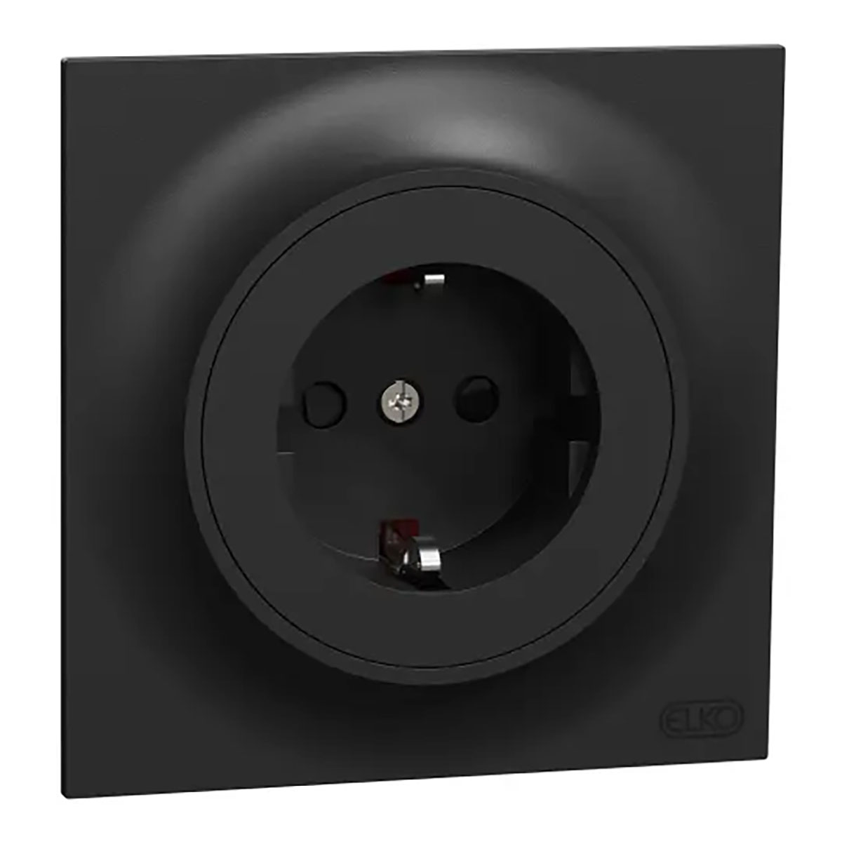 Vägguttag Elko One 1-vägs Jordad Snabbanslutning