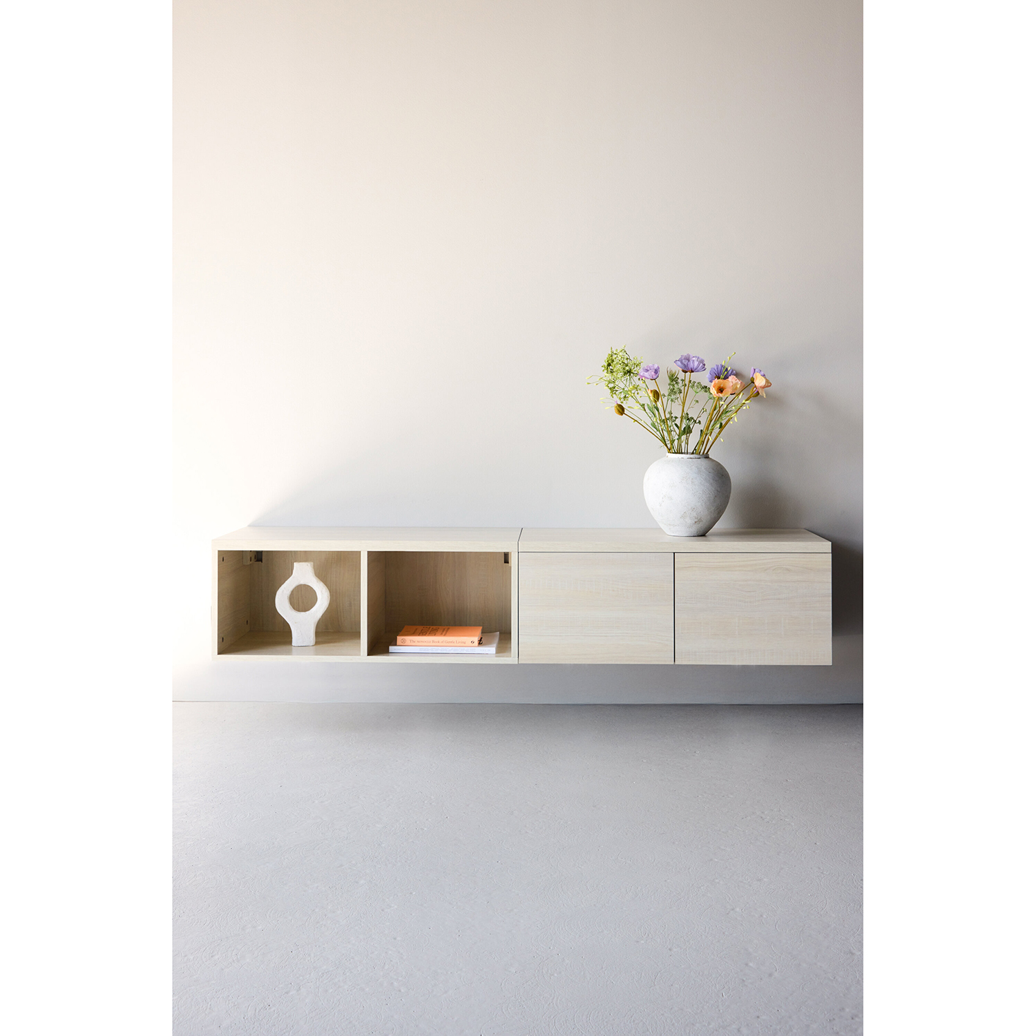 TV-bänk Venture Home Nomi 180x35 cm Vägghängd