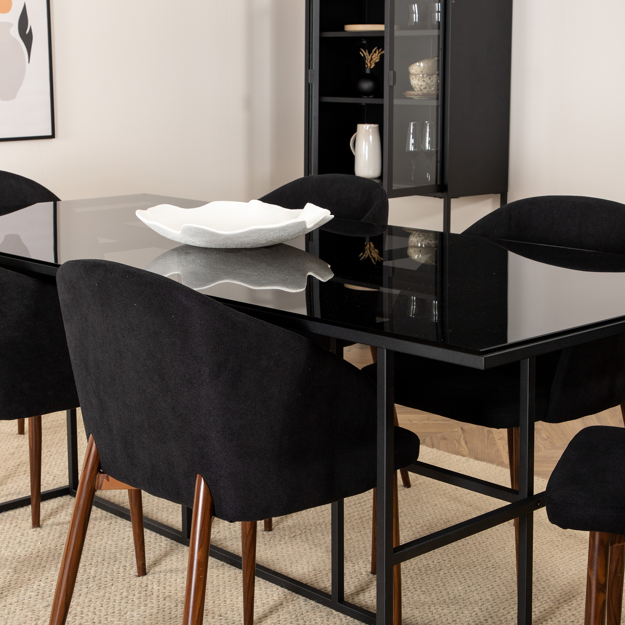 Matgrupp Venture Home Lund med 6 Archie Stolar