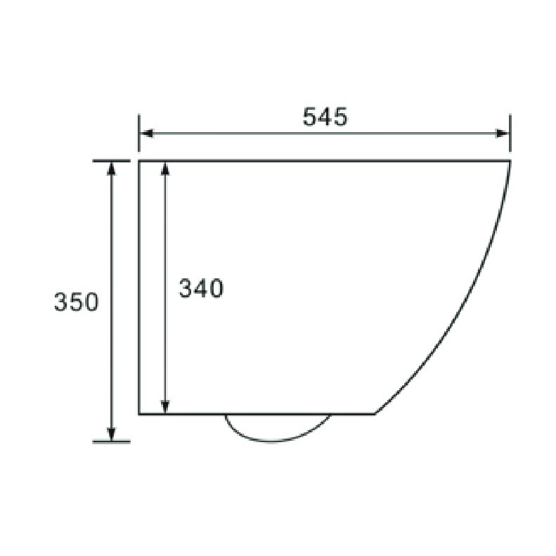 Vägghängd Toalettstol Lavabo Studio Rimless Mattsvart Mattsvart